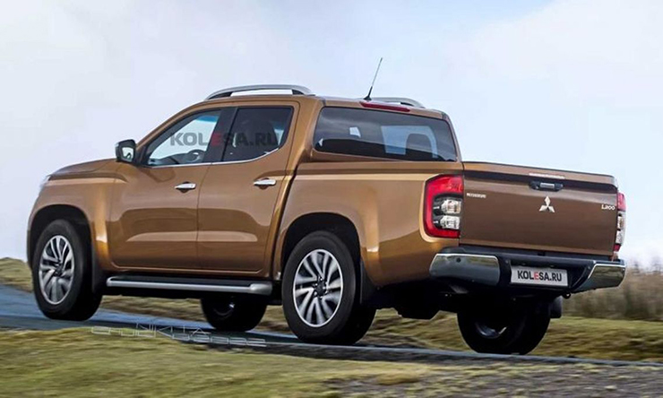 Lộ ảnh phác thảo dòng xe bán tải Mitsubishi Triton thế hệ mới - 3