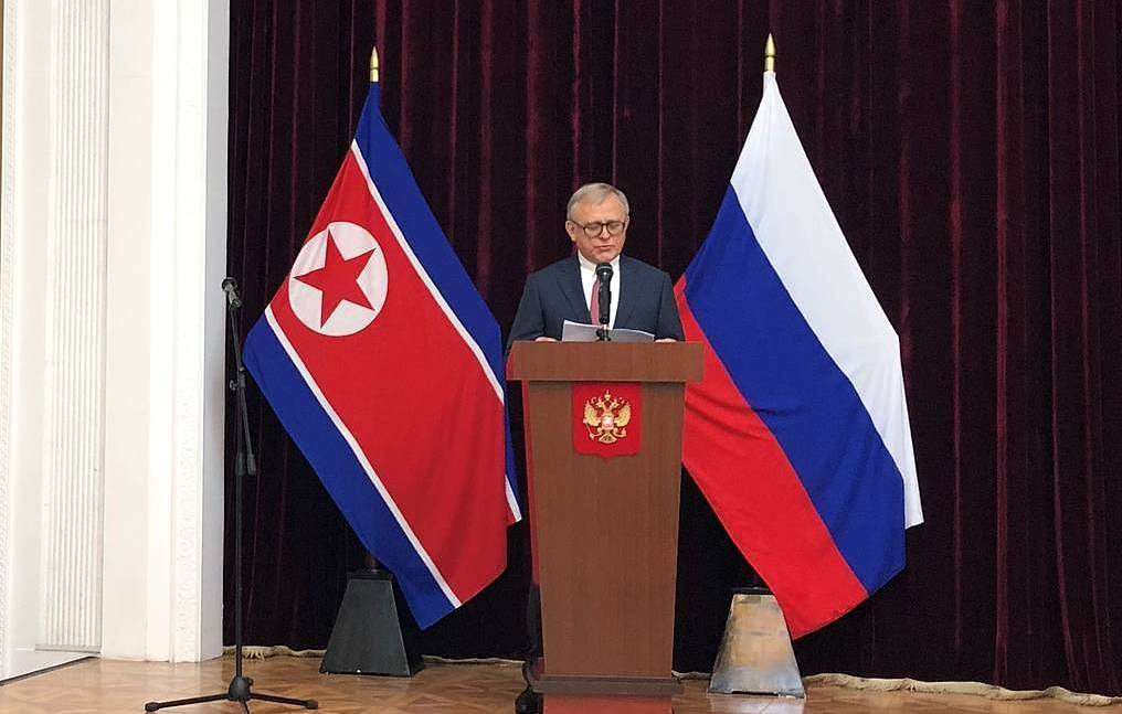 Ông Alexander Matsegora – Đại sứ Nga tại Triều Tiên (ảnh: TASS)
