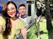 Đời sống Showbiz - &quot;Bà chủ khách sạn khiến Phan Văn Đức si mê&quot; khoe dáng gợi cảm với bikini sau sinh