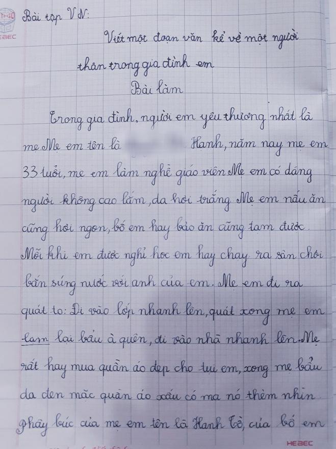 Tập Làm Văn Tả Về Người Thân - Bài Học Ý Nghĩa Về Gia Đình và Tình Thương