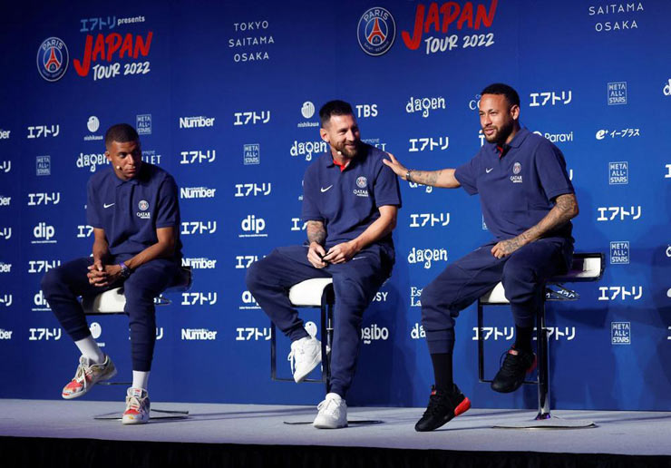 Mbappe, Messi và Neymar cùng PSG đến Nhật Bản đá 3 trận giao hữu với các CLB xứ sở hoa anh đào Hè này