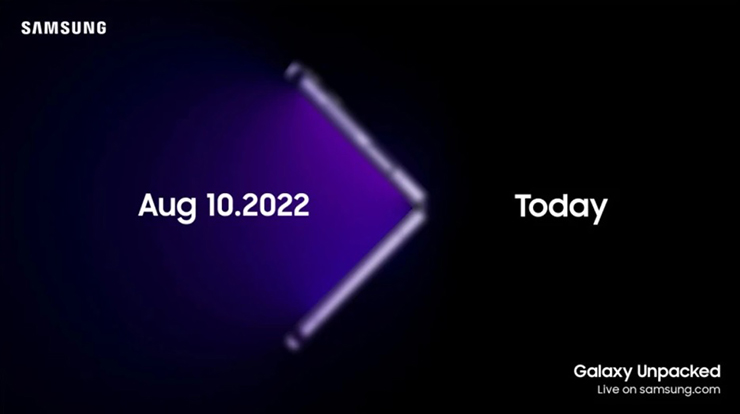 Thời gian công bố Galaxy Z Fold 4 bất ngờ bị rò rỉ - Ngày 10/8 - 1