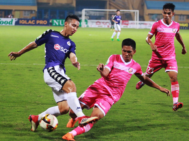 Trực tiếp bóng đá Hà Nội - Sài Gòn: Văn Hậu đá chính từ đầu (V-League)