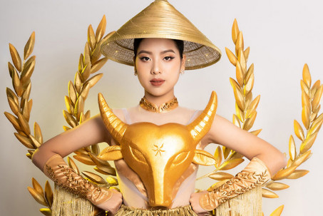 Hoa hậu Việt 16 tuổi công bố trang phục dự thi Miss Teen International 2022