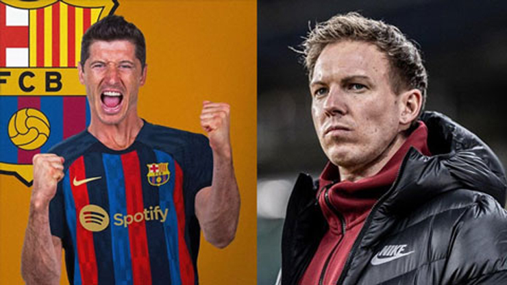 HLV Bayern Munich Julian Nagelsmann chỉ trích Barca là CLB giả nghèo giả khổ khi vẫn mua sắm bạt mạng