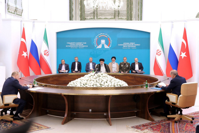 Hội nghị&nbsp;ba bên diễn ra ở Tehran, Iran vào ngày 19.7.