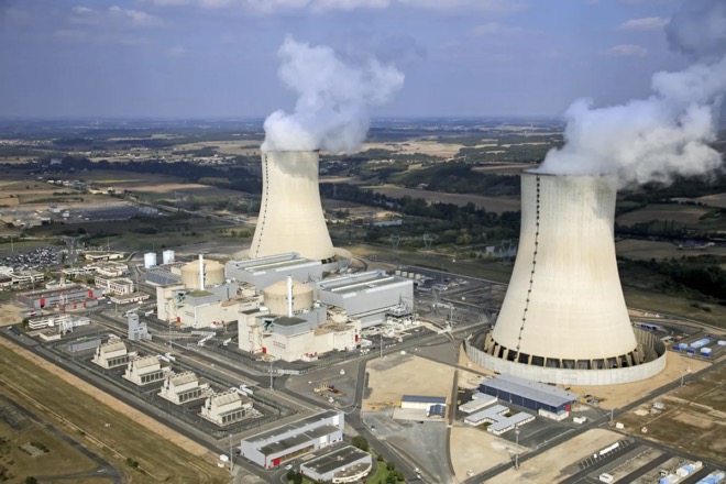 Một trong những nhà máy điện hạt nhân thế hệ mới của Pháp.