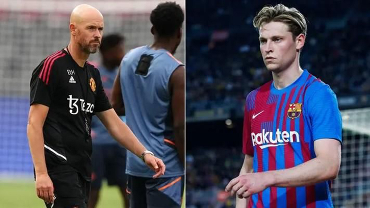 De Jong khiến MU và Ten Hag muối mặt, tuyên bố bến đỗ mới nếu phải rời Barca - 1