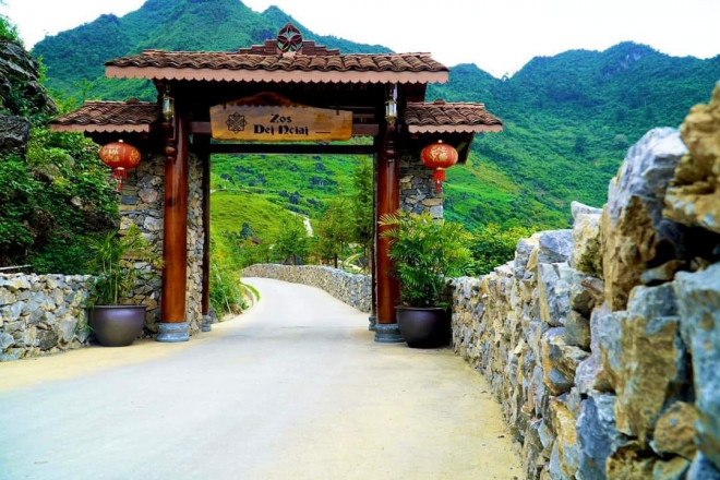 Đá giúp nâng vẻ sang trọng cho những resort