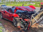 Ngắm xe - Mẫu siêu xe Ferrari 488 vừa bị tai nạn có mức giá bao nhiêu?