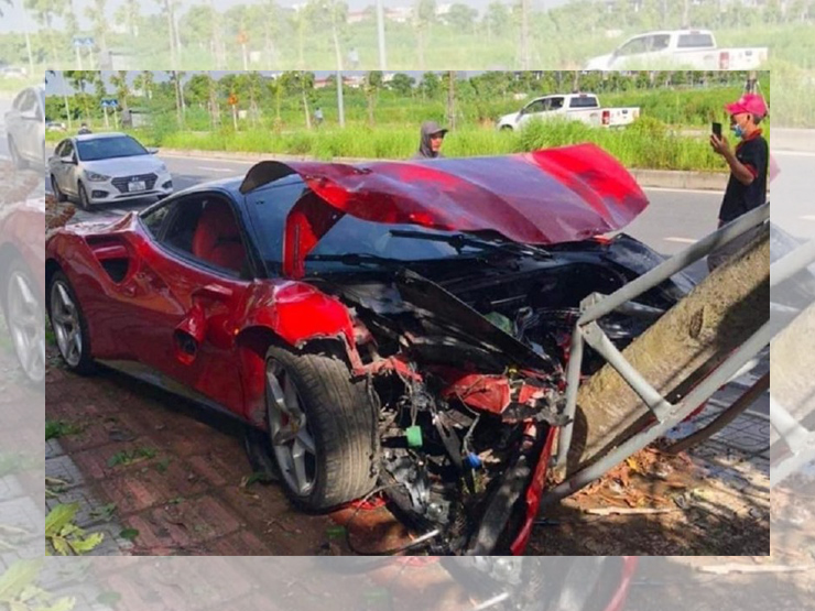 Thợ sửa xe lấy ”siêu xe” Ferrari của khách chạy rồi gặp nạn: Ai phải bồi thường?