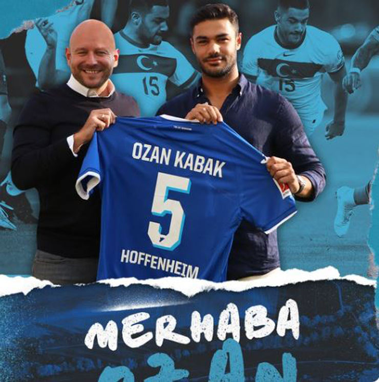 Ozan Kabak sẽ mặc áo số 5 ở Hoffenheim