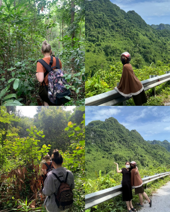 Trekking tại Vườn thực vật Phong Nha và cung đường đèo lên thác Ozo đẹp không kém núi rừng Tây Bắc