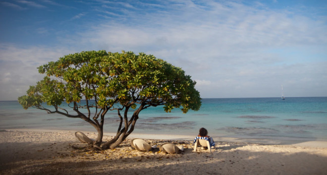 Fakarava có đầm phá lớn thứ hai trong quần đảo Tuamotu, ở Polynesia thuộc Pháp