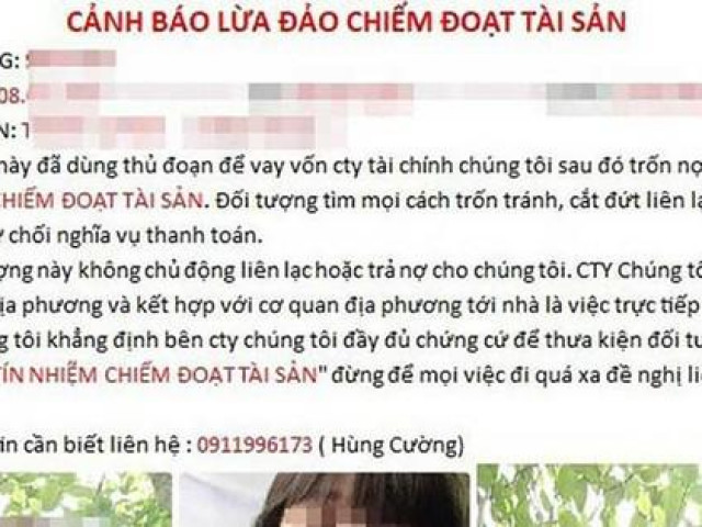 Chẳng dính gì vẫn bị tín dụng đen khủng bố