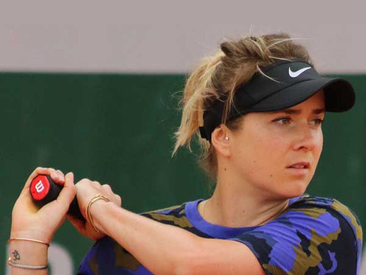 Svitolina đang mang bầu đứa con đầu lòng của cô và người chồng đồng nghiệp Gael Monfils