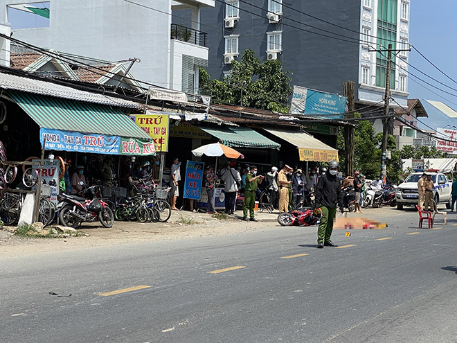 Hiện trường vụ tai nạn