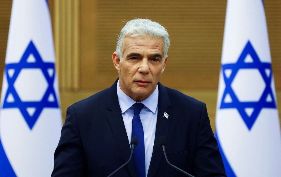 Thủ tướng Israel Yair Lapid nói rằng quan hệ giữa Israel và Nga là rất quan trọng. Ảnh: Reuters