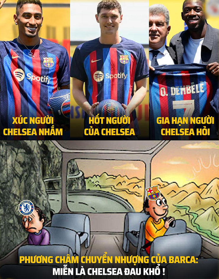 Chỉ cần Chelsea muốn thì Barca sẵn sàng "cướp" trên tay.