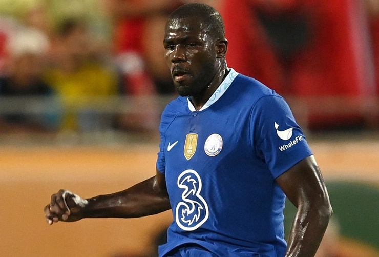 Koulibaly khỏa lấp vị trí mà Rudiger để lại