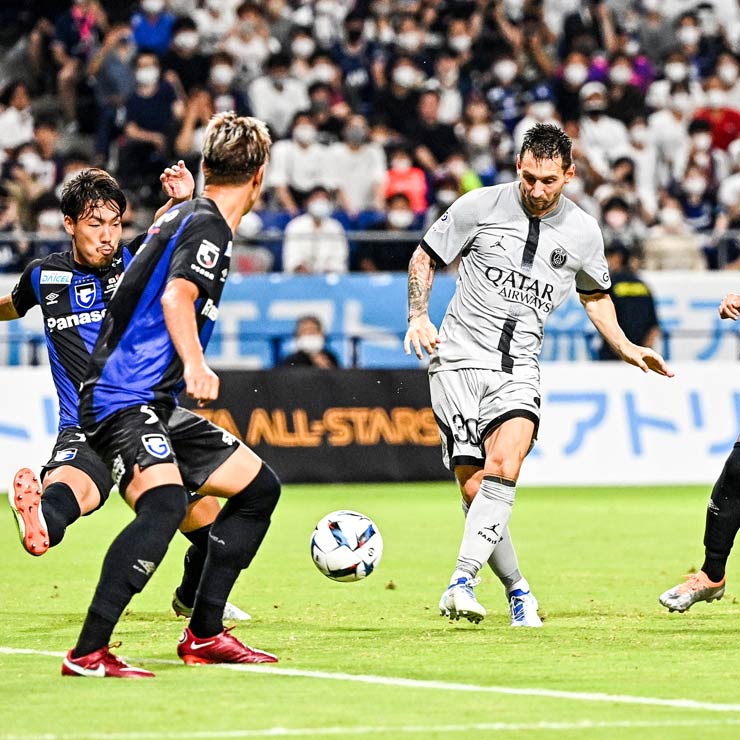 Lionel Messi đã ghi bàn ở 2 trong 3 trận thắng của PSG trước các đội bóng Nhật Bản trong tour du đấu Hè năm nay