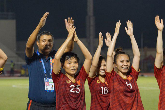 Tuyển nữ Việt Nam cần nhanh chóng bổ sung, tận dụng nguồn lực cầu thủ Việt kiều trước thềm vòng chung kết World Cup 2023. Ảnh: DIÊN VỸ
