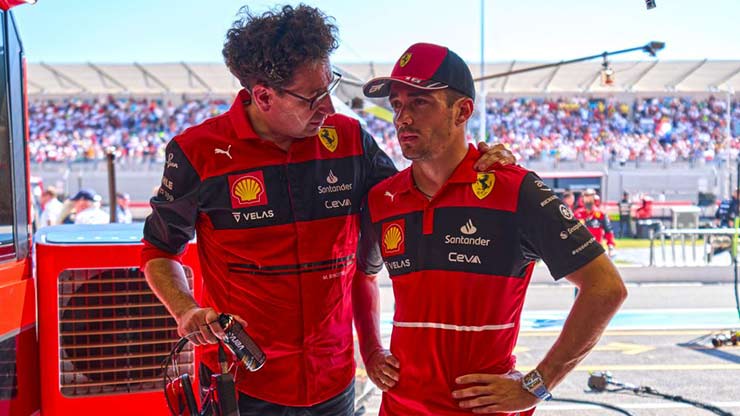 Charles Leclerc và Ferrari quyết tâm vực dậy từ thất bại