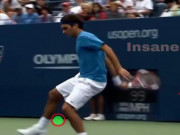 Thể thao - Những cú ra vợt siêu hạng đưa Federer thành &quot;thiên tài&quot; tennis