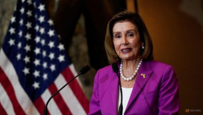 Chủ tịch Hạ viện Mỹ Nancy Pelosi. Ảnh: REUTERS