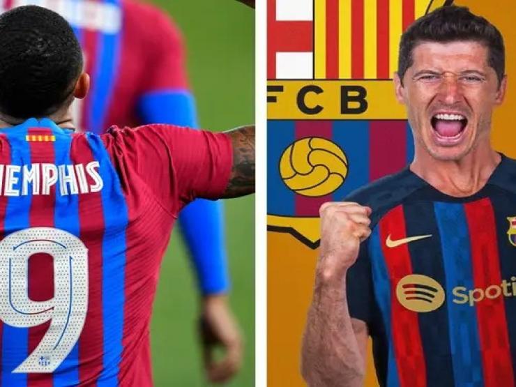 Barcelona ép Depay nhường áo cho Lewandowski, Xavi “bật” Laporta vì Messi