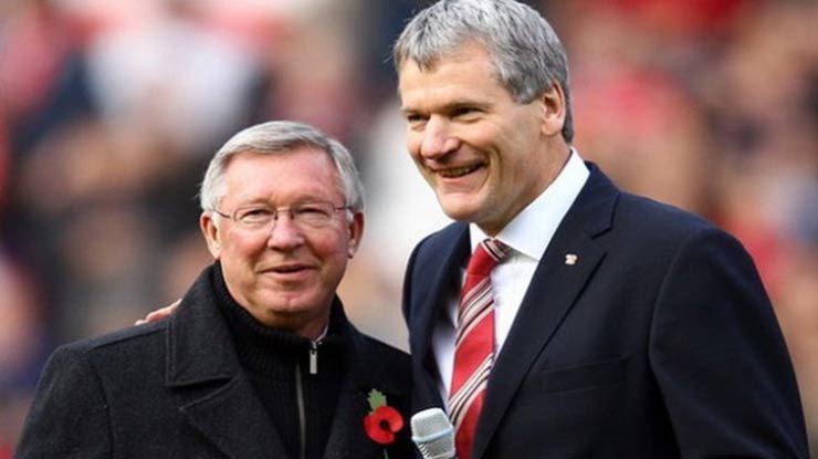 Sir Alex Ferguson và David Gill làm việc cùng nhau trong giai đoạn 2003-2013 ở MU