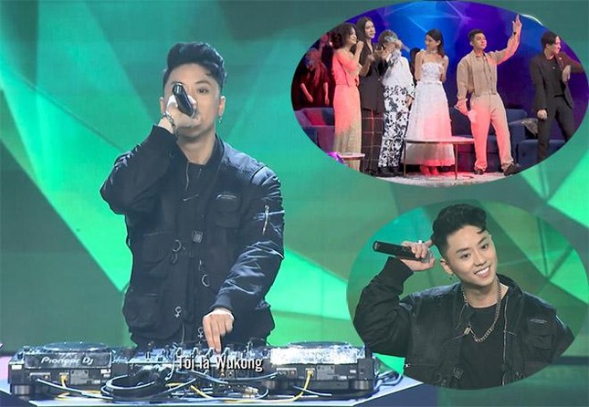 Khoảnh khắc "quẩy" cực sung của DJ Wukong trên sân khấu Người Ấy Là Ai.