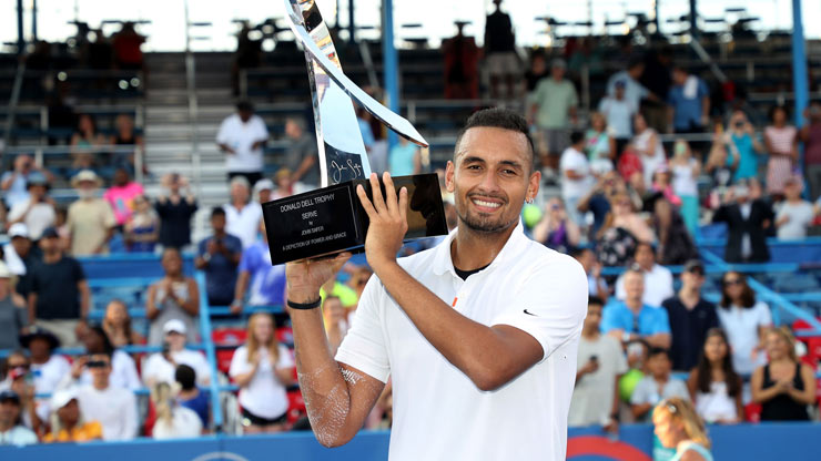 Nick Kyrgios từng vô địch City Open cách đây 3 năm