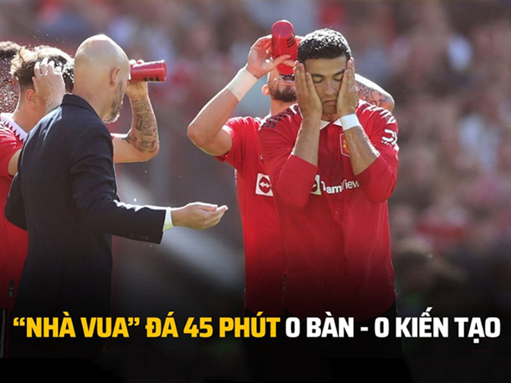 Ảnh chế: ”Nhà vua” vừa trở lại Man Utd đã phải vội vàng... bỏ đi