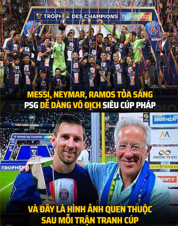 Hình ảnh quen thuộc của Messi sau mỗi trận tranh cúp.