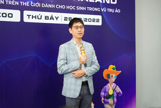 Ông Trần Mạnh Thắng, CEO nền tảng học Toán cho học sinh phổ thông Clevai Math