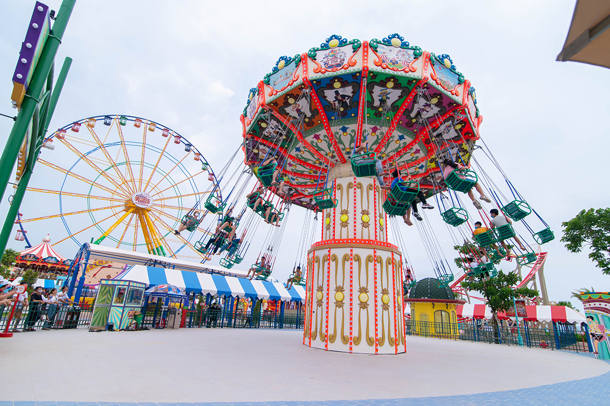 Công viên giải trí Circus land có quy mô 1,5 ha chính thức mở cửa đón khách từ ngày 1/7/2022