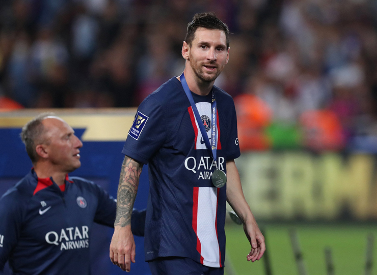
Messi đang tỏa sáng sau khi được HLV Galtier trả về đúng vị trí quen thuộc
