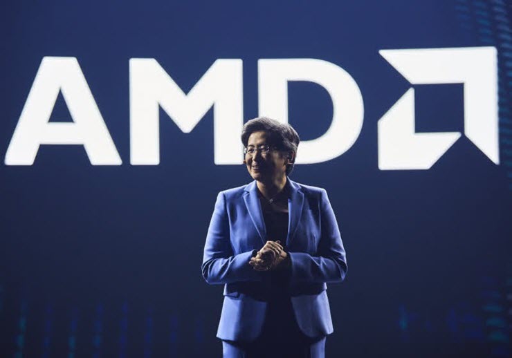 AMD vượt qua Intel về giá trị vốn hóa thị trường.