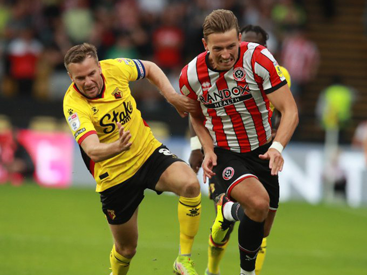 Video bóng đá Watford - Sheffield United: Phản công chớp nhoáng, thành quả xứng đáng (Hạng Nhất Anh)