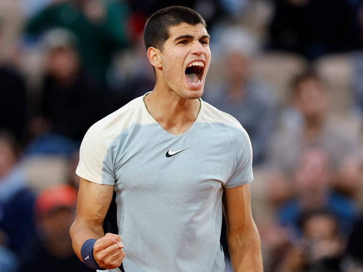 ”Tiểu Nadal” Carlos Alcaraz vào Top 5 ATP: Vượt qua Djokovic - Federer