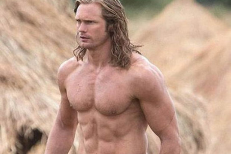 Để có body chuẩn của Tarzan, nam diễn viên phải "tập hùng hục" suốt 5 tháng ròng