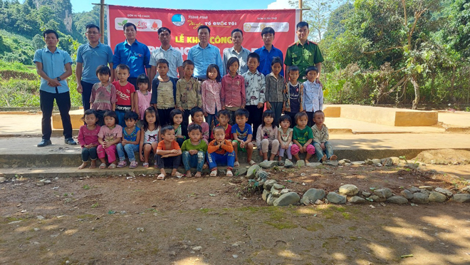 Tập đoàn Phạm Kim tài trợ toàn bộ chi phí xây Trường Tiểu học Nậm Pẻ, Lai Châu  - 1