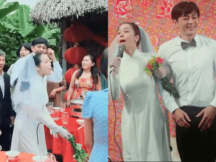 Clip Nhật Kim Anh mặc áo dài cưới gây xôn xao cộng đồng mạng