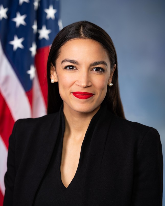 Hạ nghị sĩ Mỹ Alexandria Ocasio-Cortez. Ảnh: Wikipedia.