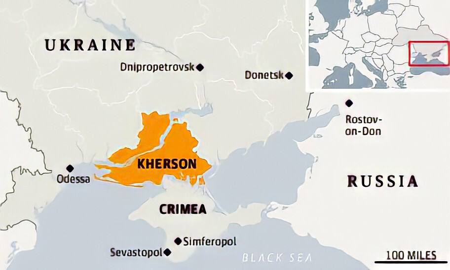 Kherson – thành phố có vị trí chiến lược ở miền nam Ukriane (ảnh: CNN)