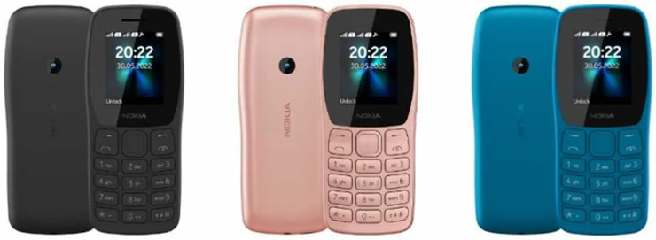 Nokia 110 4G (2022) dáng cổ, giá siêu rẻ ra mắt - 1