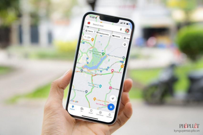 Google Maps đã hiển thị tình trạng giao thông trên toàn quốc - 1