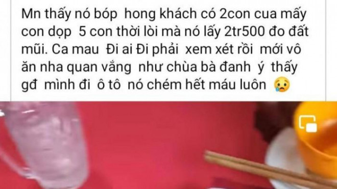 Nội dung thông tin mà tài khoản Facebook có tên Mai Vàng đăng tải trên mạng xã hội.