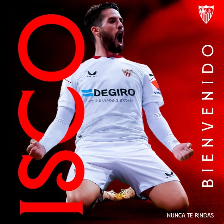 Isco lựa chọn Sevilla làm bến đỗ tiếp theo trong sự nghiệp